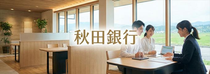 「秋田銀行」の不動産担保ローン