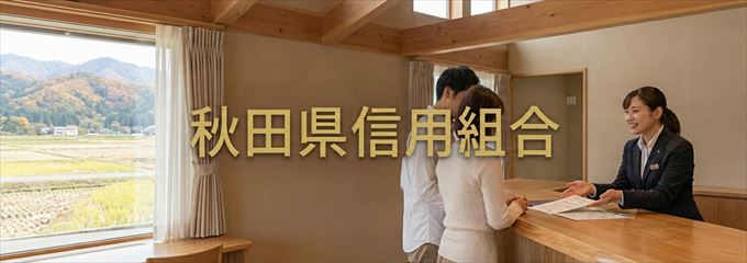 「秋田県信用組合」の不動産担保ローン